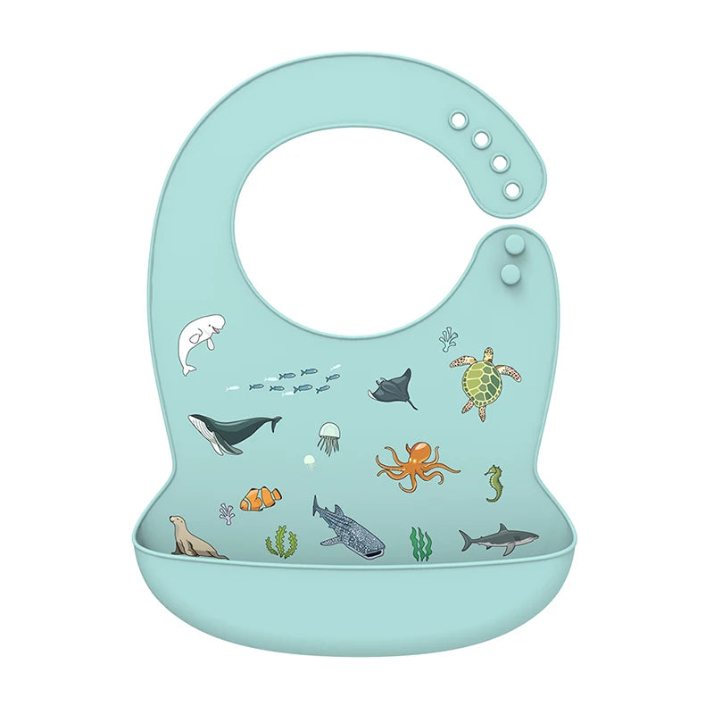 Mess-Free Silicone Baby Bib