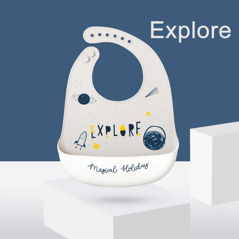 Mess-Free Silicone Baby Bib