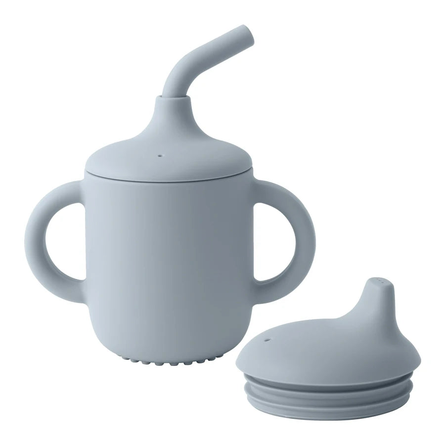2-in-1 Silicone Snack & Straw Cup