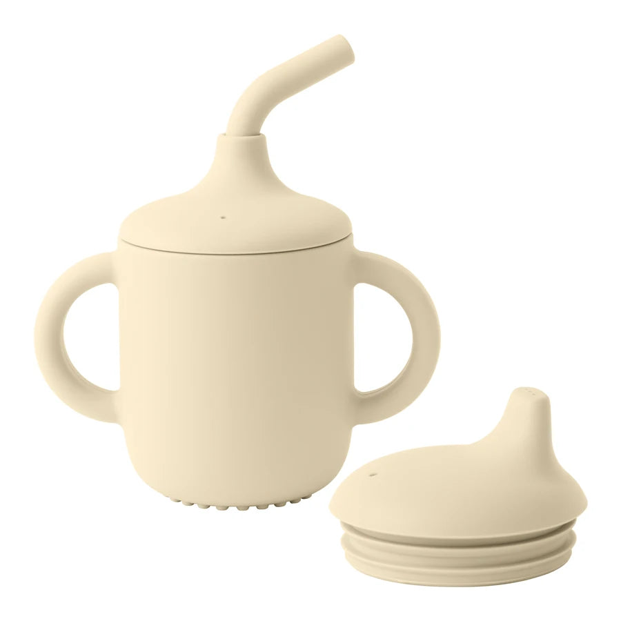 2-in-1 Silicone Snack & Straw Cup