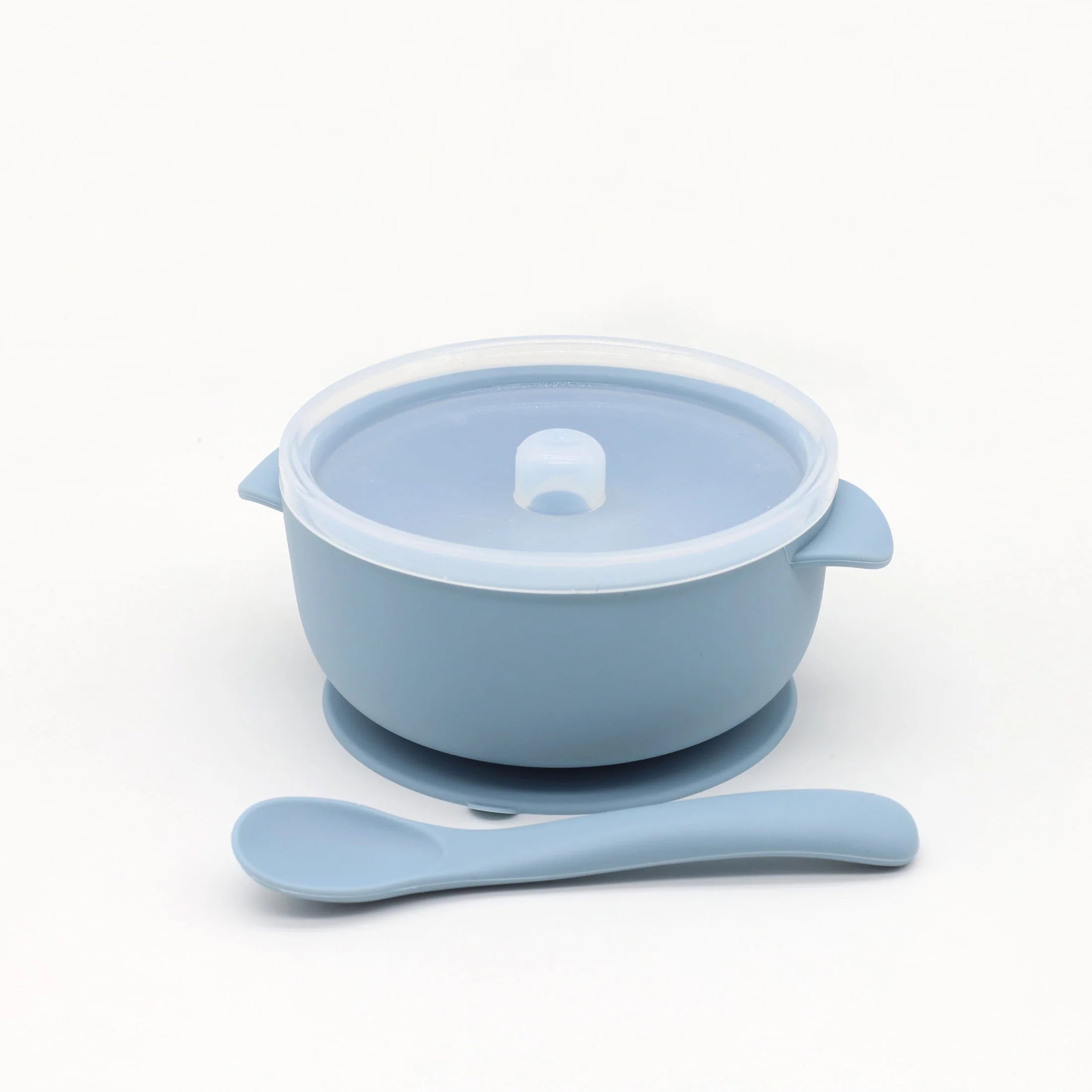 Silicone Suction Bowl & Spoon Set