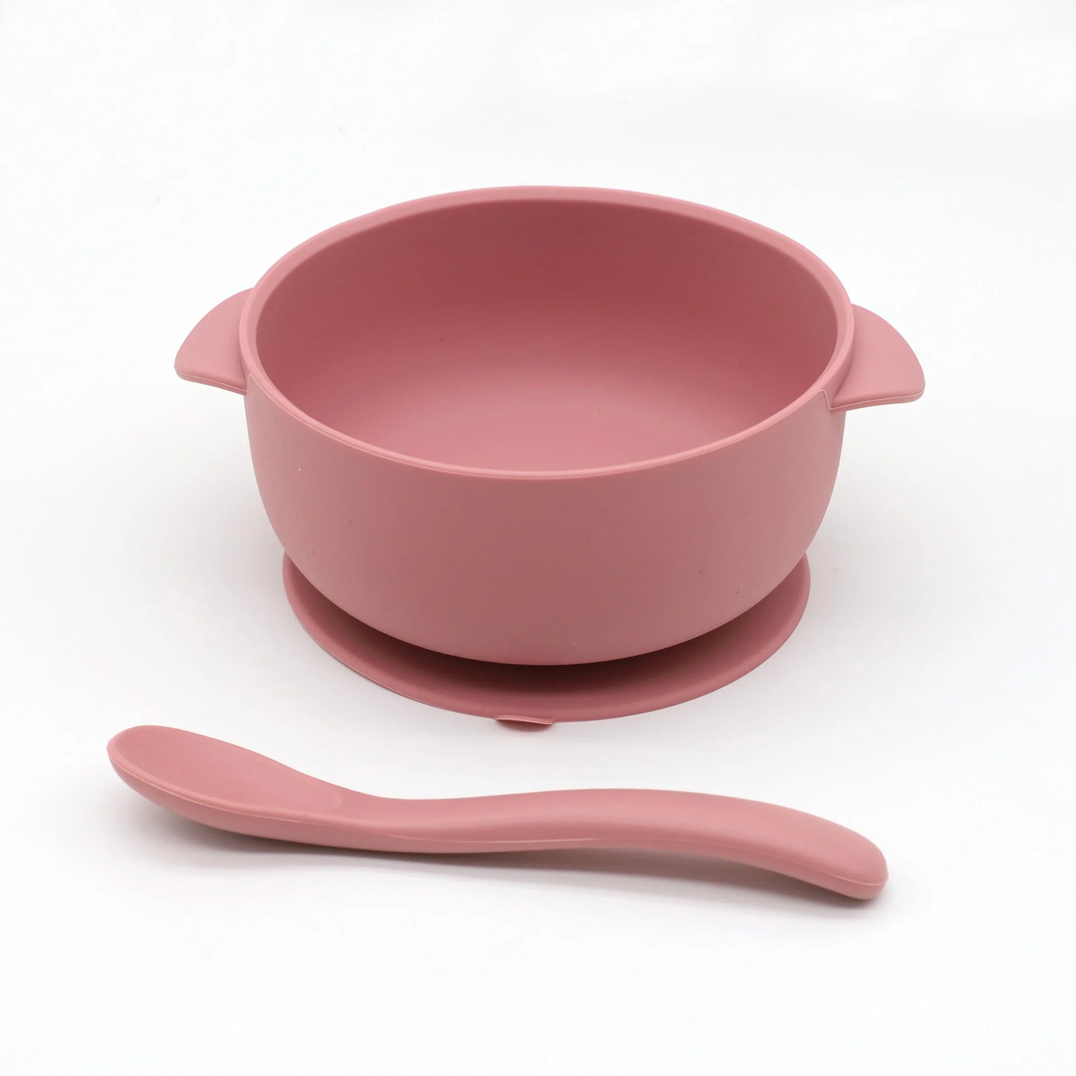 Silicone Suction Bowl & Spoon Set