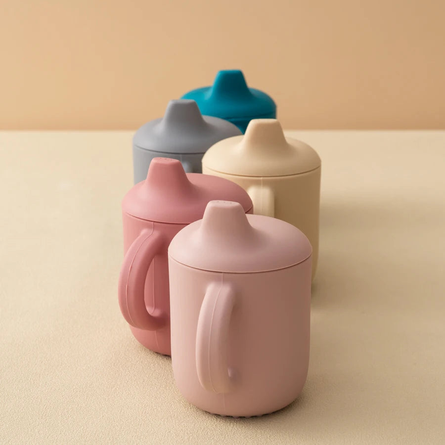 2-in-1 Silicone Snack & Straw Cup