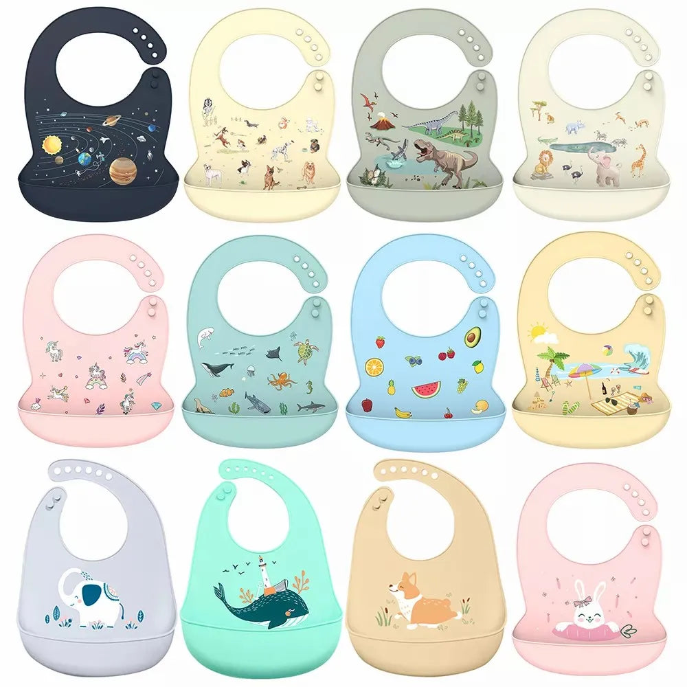 Mess-Free Silicone Baby Bib