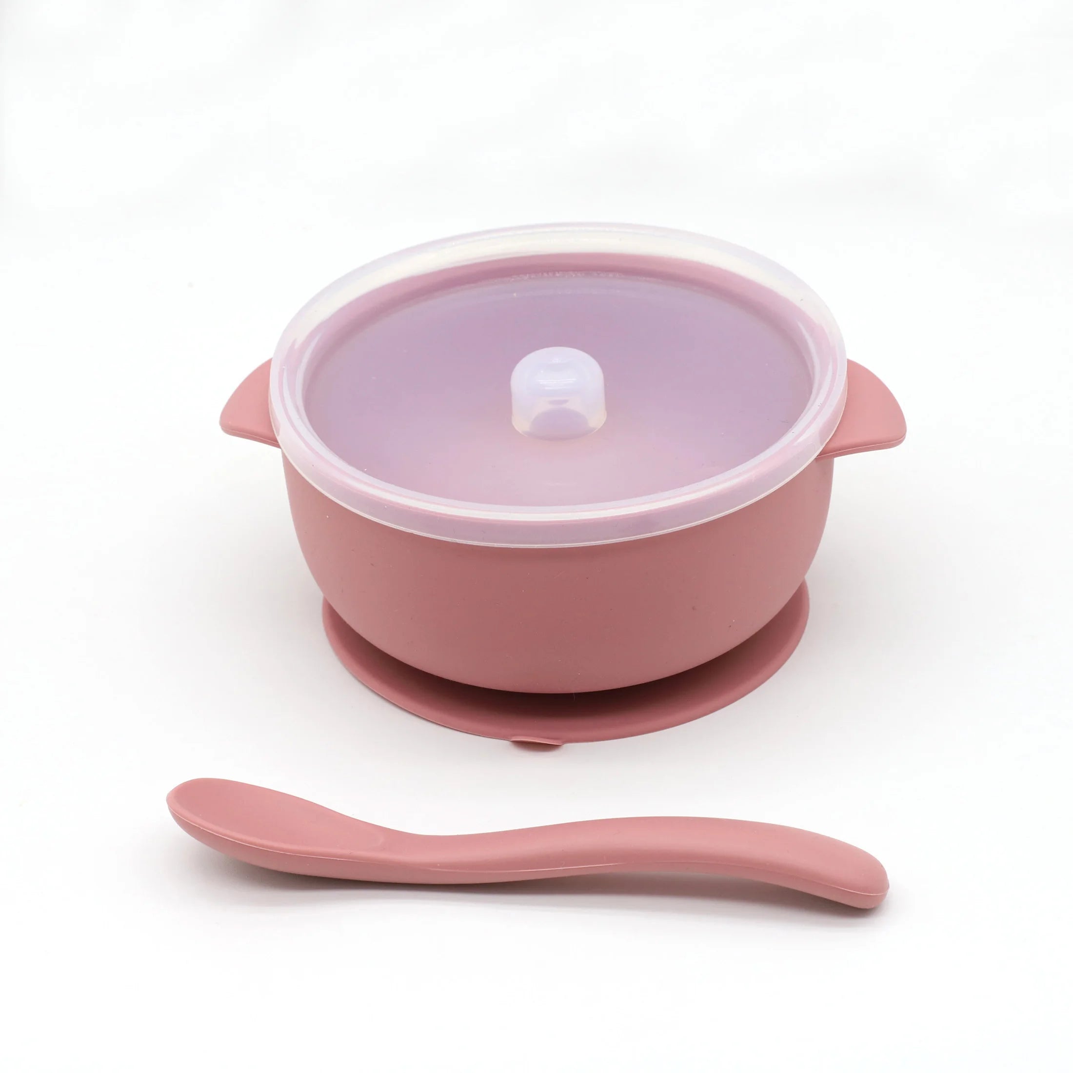 Silicone Suction Bowl & Spoon Set