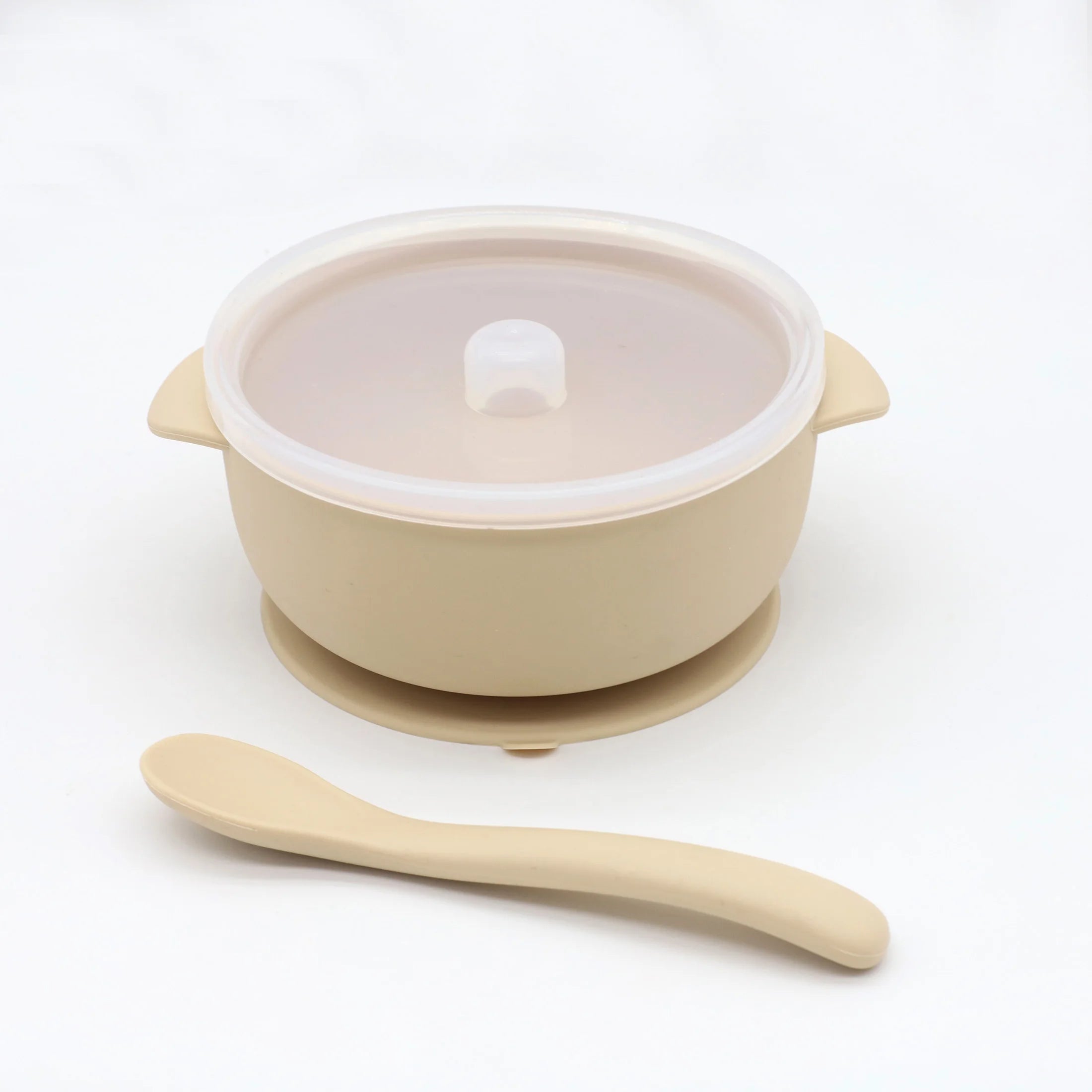 Silicone Suction Bowl & Spoon Set